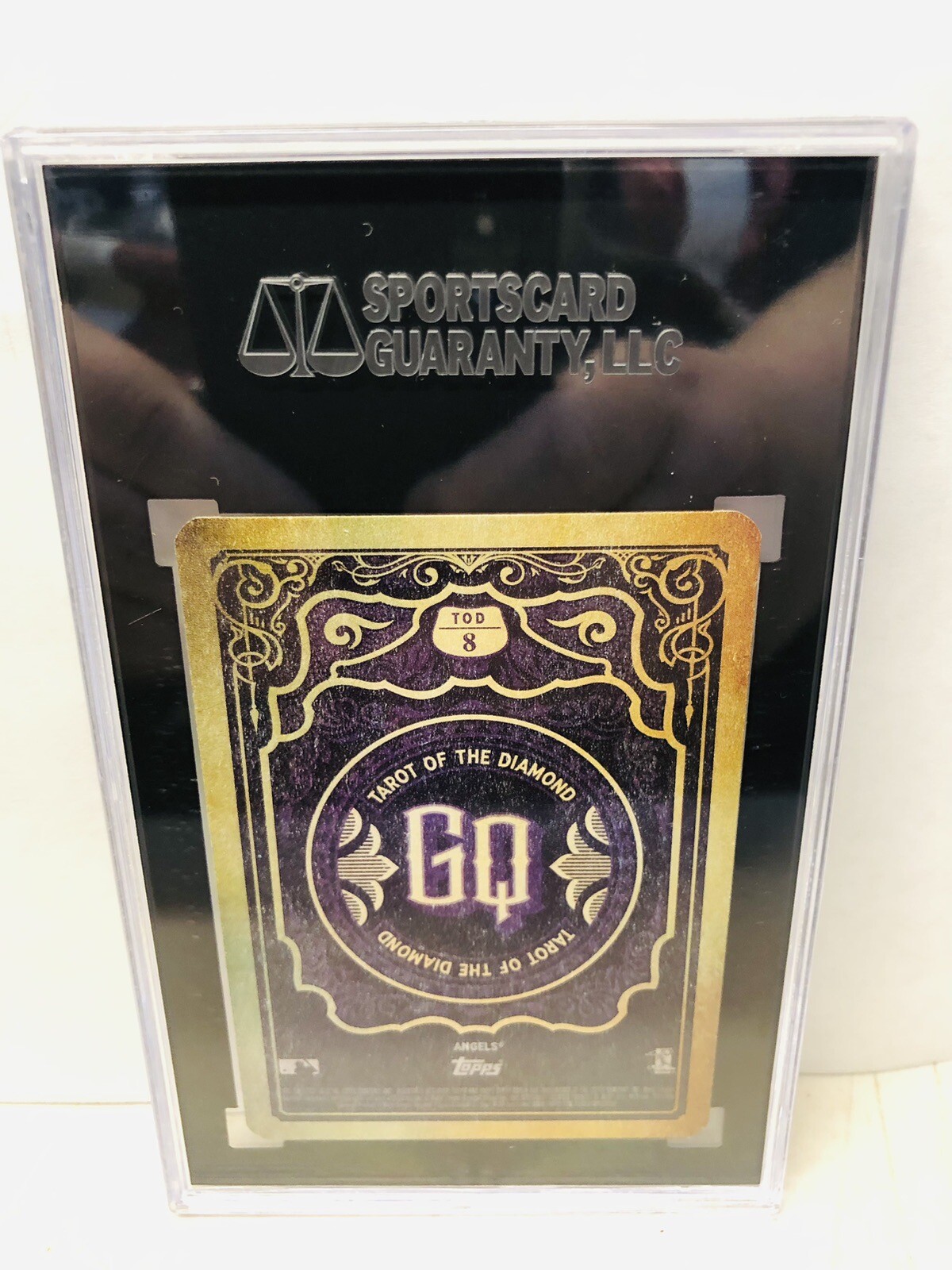 2020 Topps Gypsy Queen Tarot Of Diamond Mike Trout SGC 10 GEM MINT - Picture 2 of 2