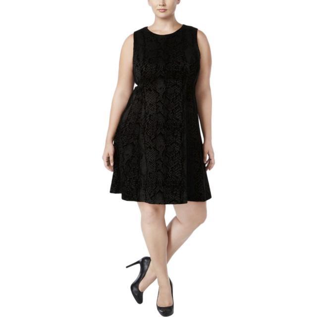 calvin klein melodie scuba knit dress