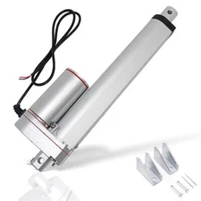 ECO-WORTHY 12V 6 Inch Stroke Linear Actuator 330lbs Maximum Lift with Mountin...