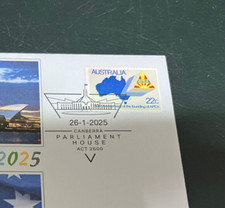 (395) Austrlaia Day 2025 (today!) 26-1-2025 (OZ APEX stamp A)