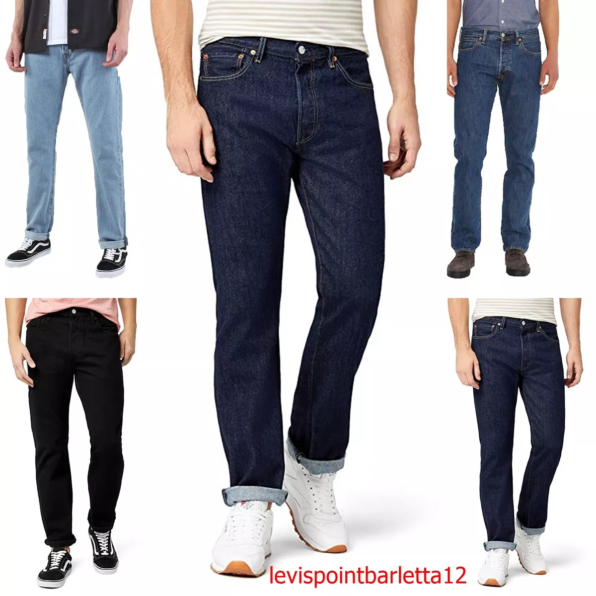 Pantaloni levi's 501 uomo sale