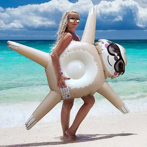 inflatable sloth float