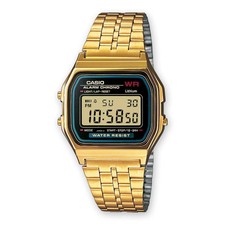 Casio Vintage 37mm Cassa in Resina Oro, Cinturino in Acciaio Oro, Orologio  daq Uomo - (A159WGEA-1EF) | Acquisti Online su eBay