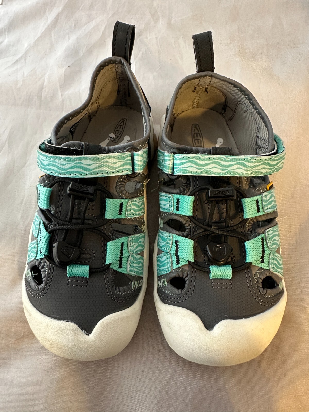 Sandali ibridi Keen Kids Newport H2 grigio oceano 1026155 giovani taglia 10 NUOVI