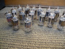 2 PCS RCA. 12AU7/ECC82 CLEAR TOP. GREAT WORKED CONDITION. U.S.A.