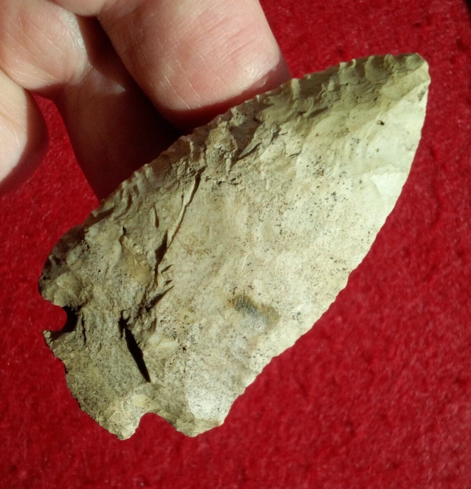2-15/16" DOVETAIL PENNSYLVANIA ARROWHEAD ST CHARLES AUTHENTIC PROJECTILE POINT - Image 4 of 4