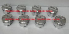 Sealed Powerspeed Pro Pontiac 455 V8 1970-76 Cast Flat Top Pistons Set8 .030