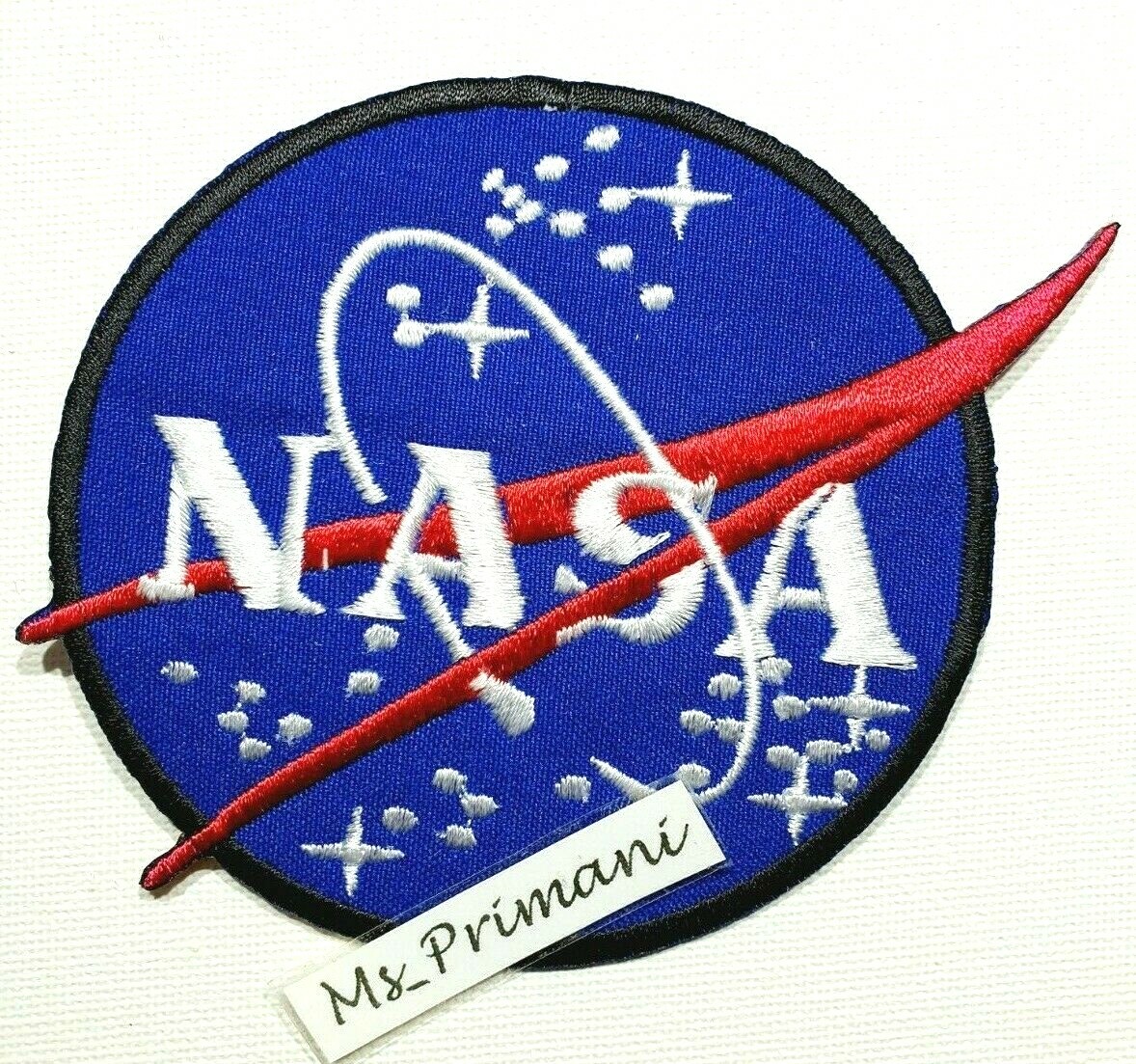 NASA Embroidered Iron On / Sew On Patch - Astronaut Space Badge