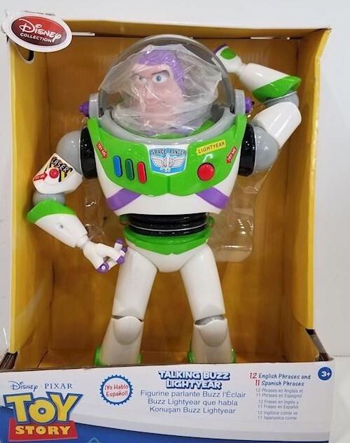 Toy Story Talking Buzz Lightyear Disney Pixar Collectors 12 in