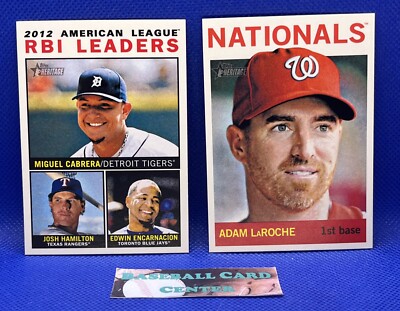 2013 Topps Heritage Complete Your Base Set  1-200 U- Pick