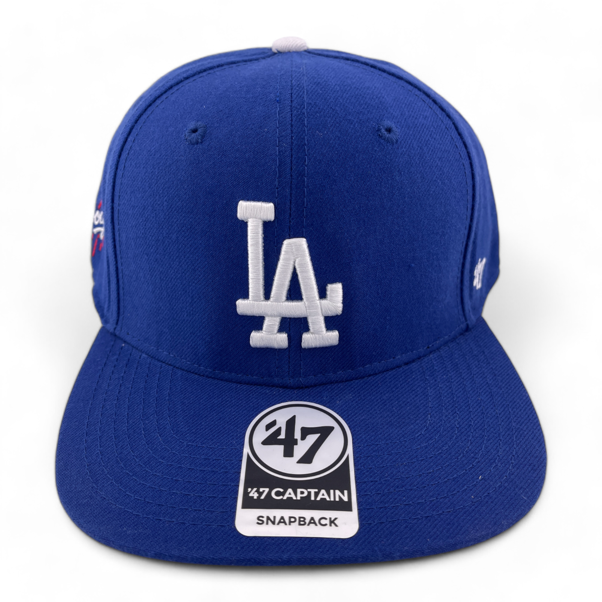 47 Brand Los Angeles Dodgers LA MLB Side Patch Blue Captain
