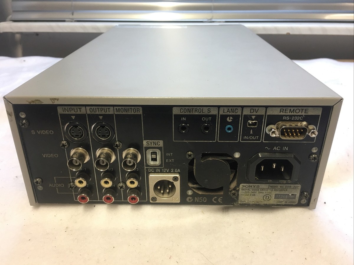 Sony DSR-20P | DVCAM / enregistreur MiniDV