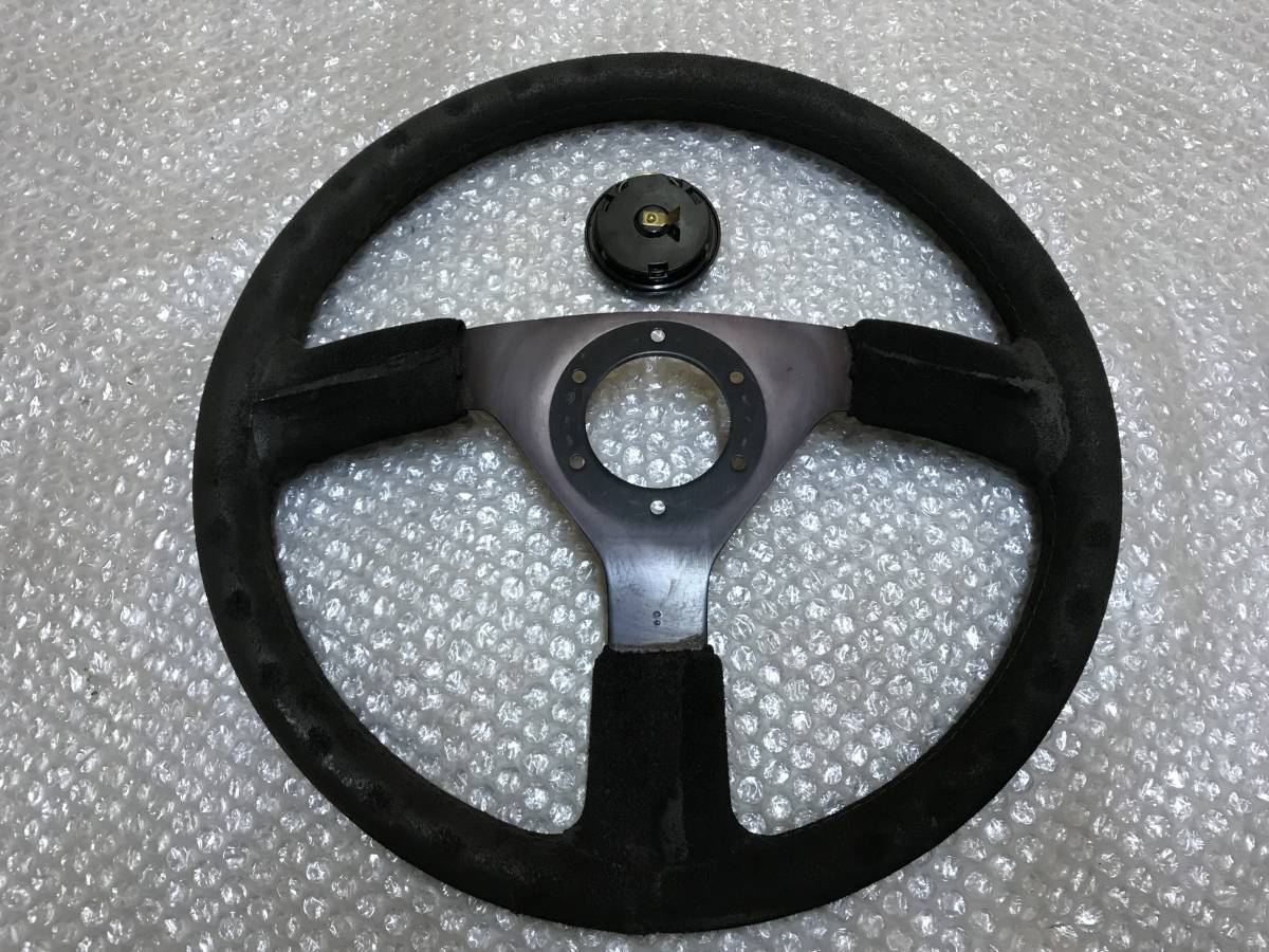 Mazdaspeed Buckskin steering wheel with Horn button RX7 FD3S FC3S MX5