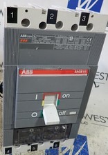 ABB Circuit Breaker S5N 3 Pole 600V  300 amp +Shunt and Aux Swtch TESTED