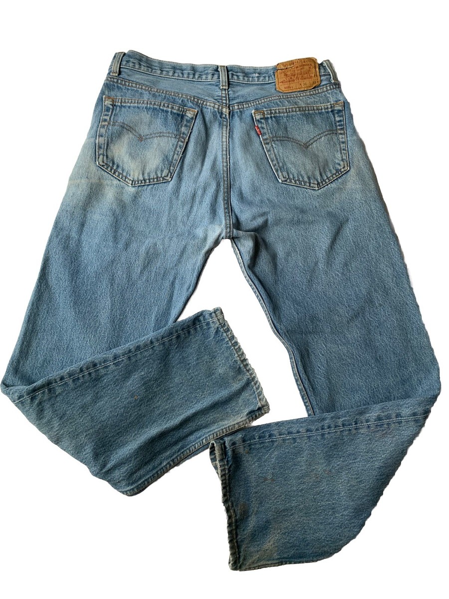 Vintage Levis 501xx Jeans Mens 34 x 30 Straight Leg Denim Vintage Levis 501xx Jeans Mens 34 x 30 Straight Leg Denim