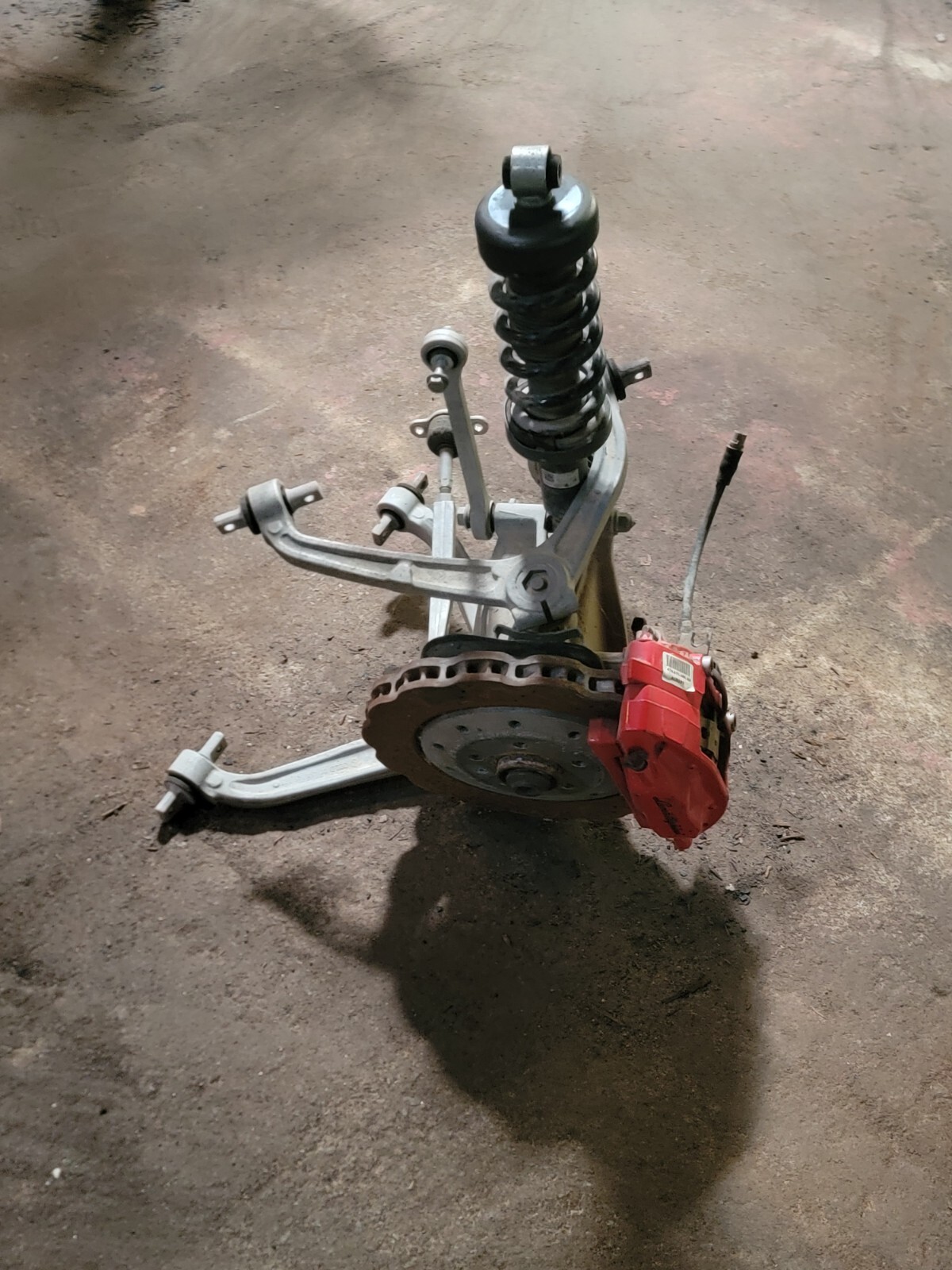 2015 - 2019 LAMBORGHINI HURACAN LP 580 LEFT REAR  KNEE ASSEMBLY 