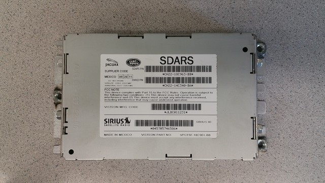 Jaguar XJ - Sirius radio module - 2012 - ch2214c340ba | eBay