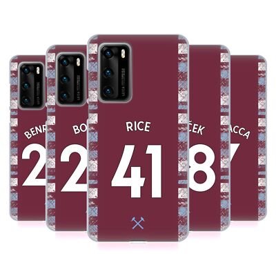 WEST HAM UNITED FC 2022/23 PLAYERS HOME KIT SOFT GEL CASE FOR HUAWEI PHONES 4