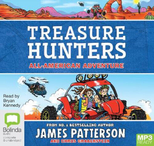 All-American Adventure (Treasure Hunters) [Audio] by James Patterson - Picture 1 of 1