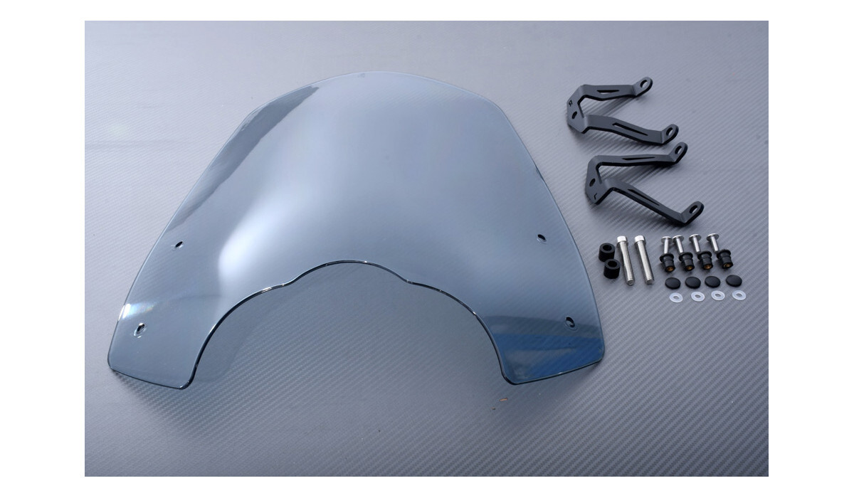 Sauté-vent fumé clair pour Kawasaki Vulcan S 650 de 2015 à 2022