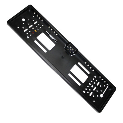 TrAdE Shop Traesio - Portatarga Con Telecamera Retromarcia Retrocamera Led Auto Suv Grigio Notturna 4858159 - Foto 3