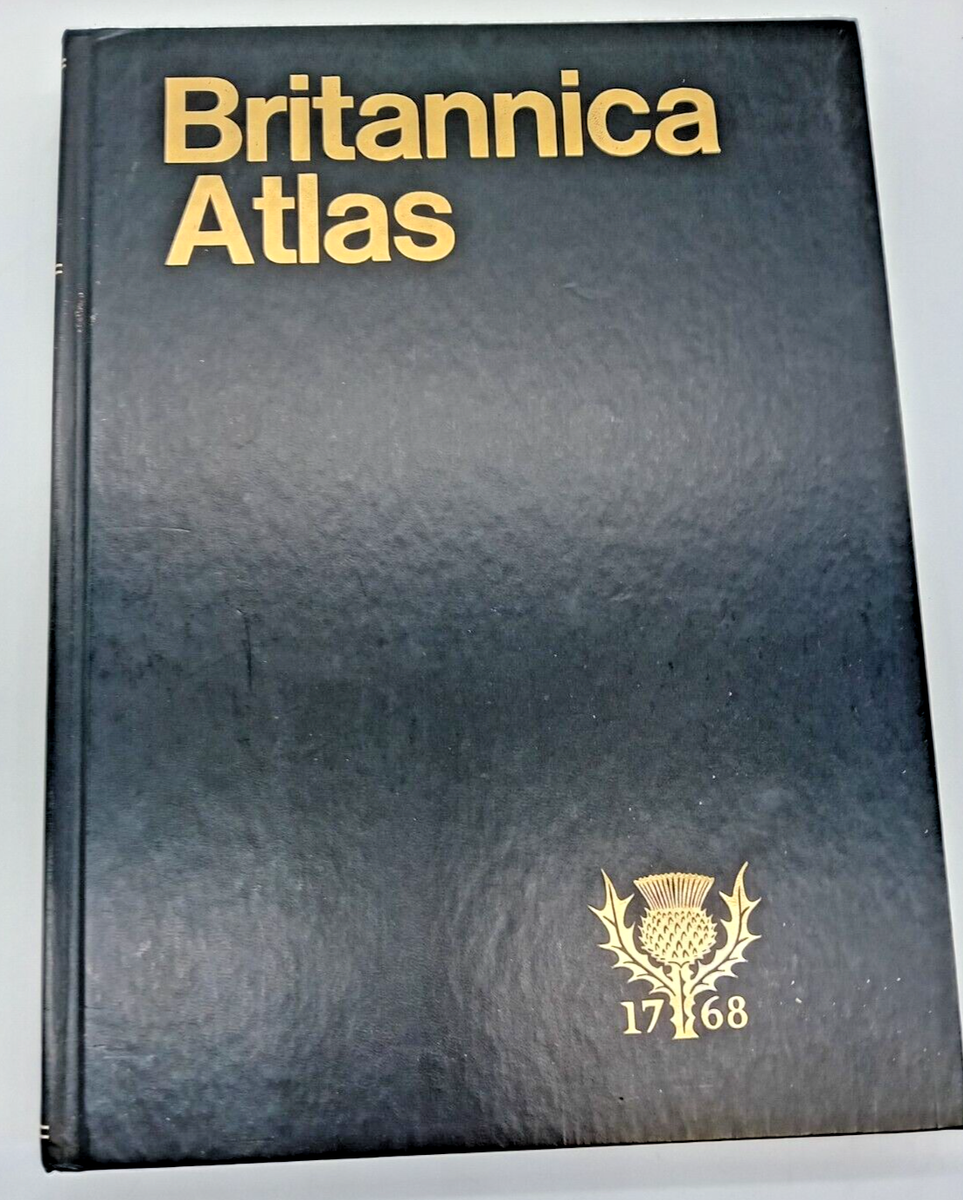 Britannica Atlas - 1969 - Large format - Hardcover | eBay UK
