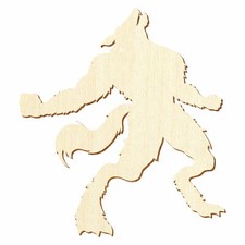 Holz Werwolf - Deko Basteln 3-50cm