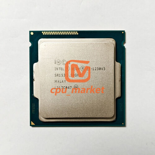 Intel Xeon E3-1230 v3 SR153 3.3GHz 4 Cores 80W LGA1150 CPU Processor - Picture 2 of 3