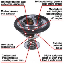 Engine Coolant Thermostat-Fail-safe Coolant Thermostat Motorad 7299-170