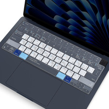 Keyboard Cover Compatible with Macbook Air 13.6 M2 M3 M4 M5 A2681 A3113 A3240 A3