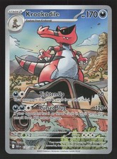 Krookodile 137/086 Pokemon TCG SV: Black Bolt NM