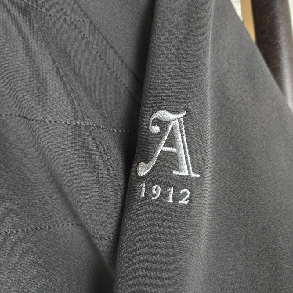 STITCH GOLF x ANSLEY GC ATLANTA Mens Size 2XL Full Zip Performance Jacket Gray - Image 4 of 4