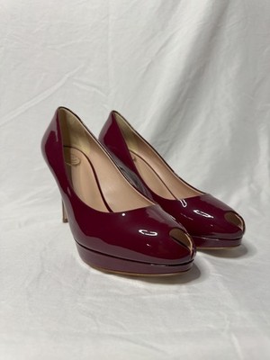 Unutzer X Red Open-Toe Pumps
