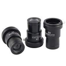 3Pcs/Set 1.25 inch Astronomical Telescope Barlow Lens 2X 3X 5X Eyepiece Lens;