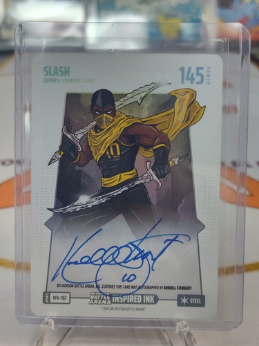 Bo Jackson Battle Arena Alpha Update Slash Steel Kordell Stewart Auto Autograph