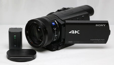 Sony FDR-AX100 4K Ultra HD Handycam Video Camcorder w/Battery - EXCELLENT 