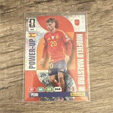 Panini Pedri Spain FIFA World Cup Midfield Maestro Insert Soccer Card #582