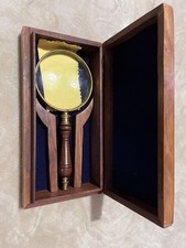 Brass Magnifying Glass