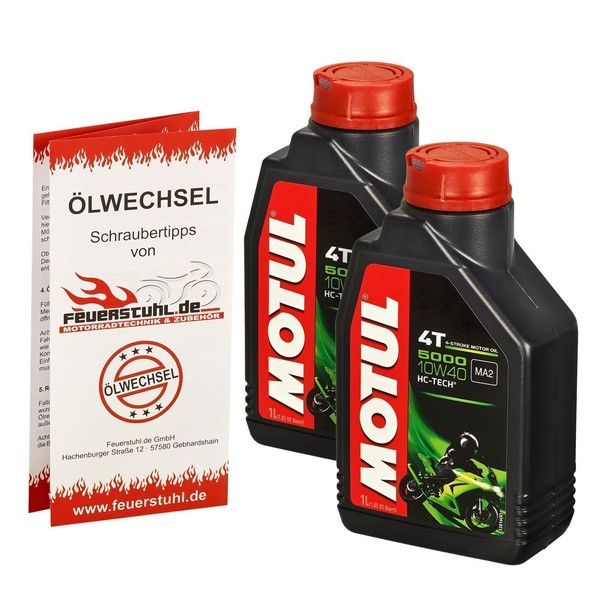 Suzuki Quadrunner 160 (LT-F), Bj. 97-04 (AG43A); ÖL Motul 10W40 - 2 Liter-image