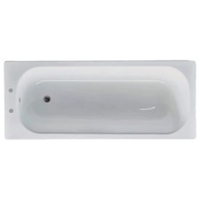 Modern Bathroom Single Ended Bath, 1500 x 700 x 390mm, White