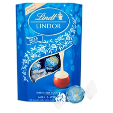 Lindor Milk & White Chocolate Truffles 200G
