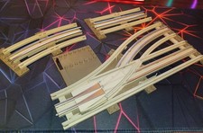 Binari e scambi per treni LEGO, rettilinei e curve