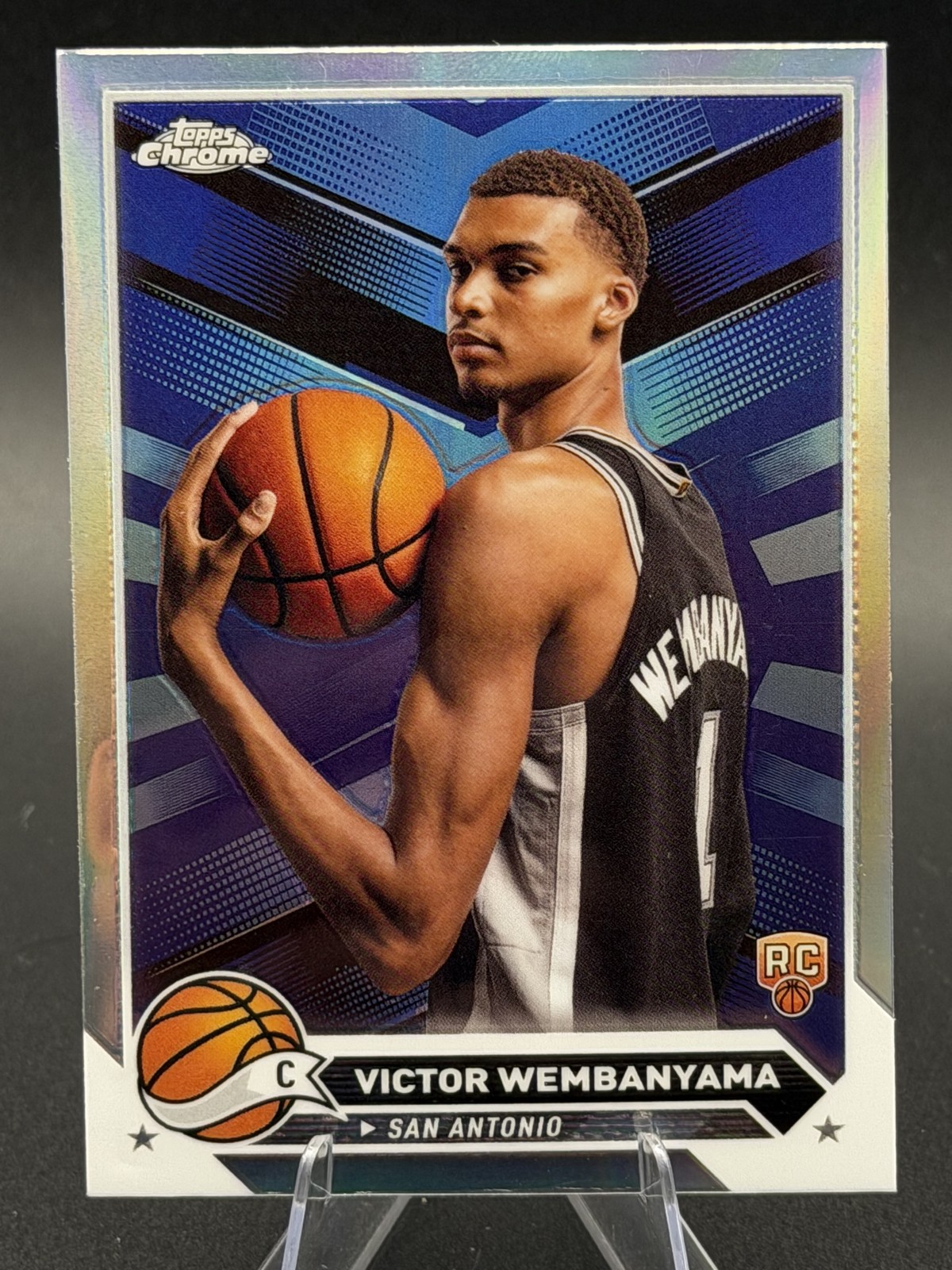2023-24 Topps Chrome - Victor Wembanyama #1 Refractor Rookie (RC) Spurs