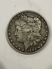 1901 o morgan dollar,  ONE DAY SHIPPING, CAPSULE INCLUDED