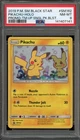 Pokemon Pikachu Team Up Blister Pk. Black Star Holo Promo SM162 PSA 8