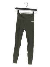 Superdry Women's Leggings UK 10 Green Polyamide with Elastane Full length