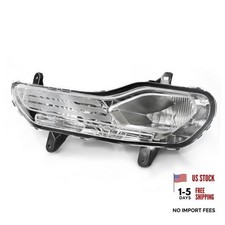 Left Front Bumper Fog Light Compatible with Escape 2013-2016 w/Bulb Fog Lamp