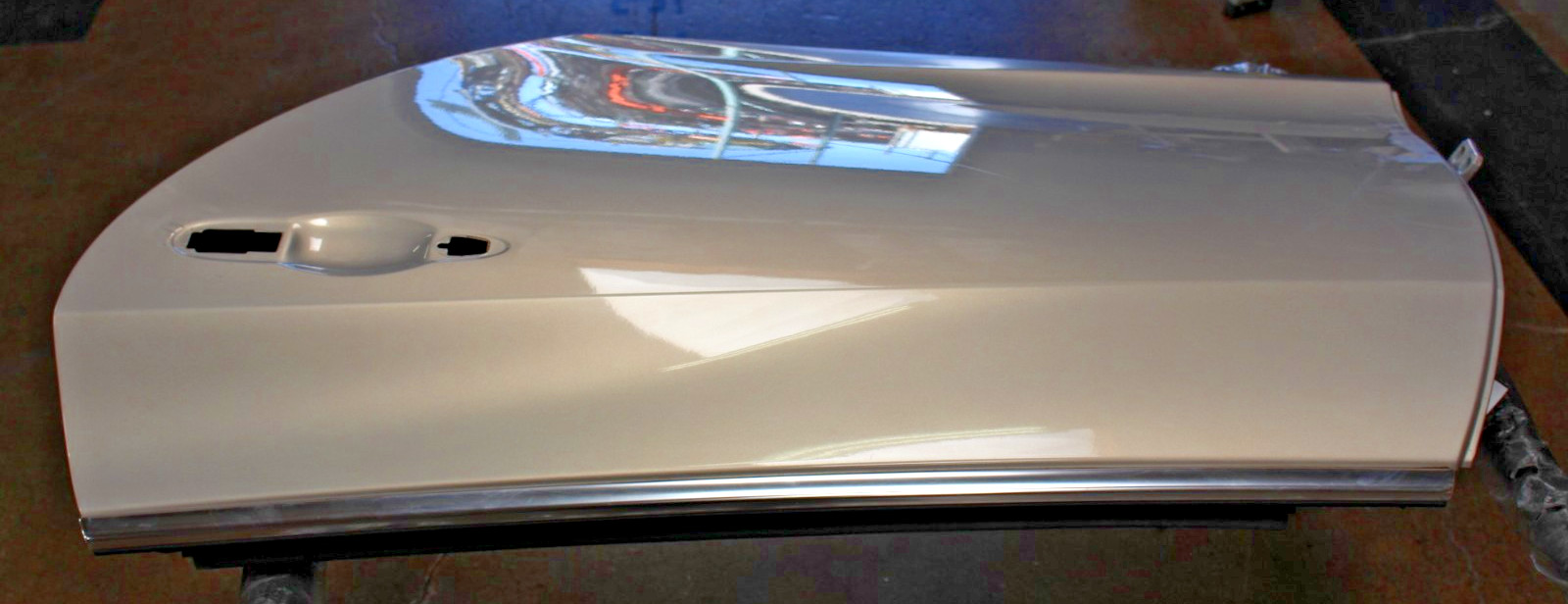 2014 Maserati Quattroporte, LH, Left, Rear Door Shell, Used, P/N 673008060