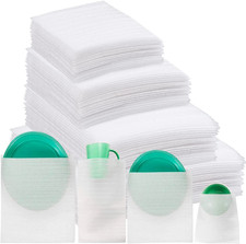 Foam Pouches & Foam Wrap Sheets,4 Sizes 80 Count Foam Wrap Sheets Cushioning for