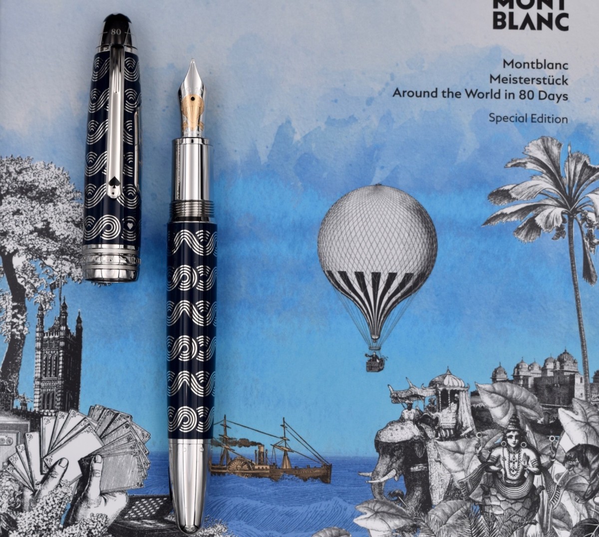 MONTBLANC Meisterstück Solitaire Around the world in 80 days